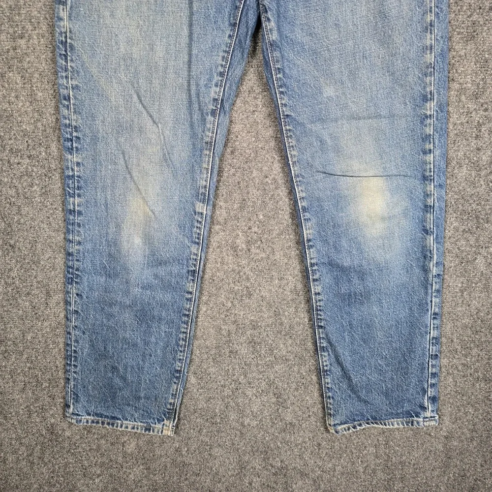 J. Crew Jeans Men's 31x31 Actual  Relaxed Fit Classic Blue Distressed Faded